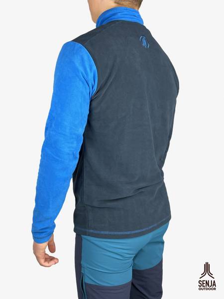 Hovedbilde Segla Fleecegenser Navy/Blue Half Zip Herre