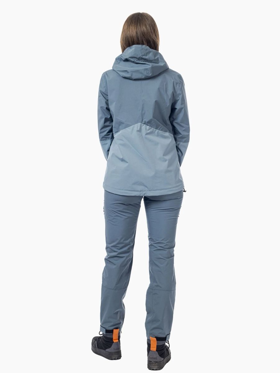 Move On Lyngseidet Iron Blue/Ocean Vanntett Jakke Dame