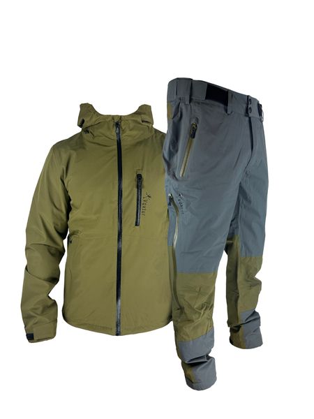 Hovedbilde Voxtur Vanntett jakke og bukse Olive Herre