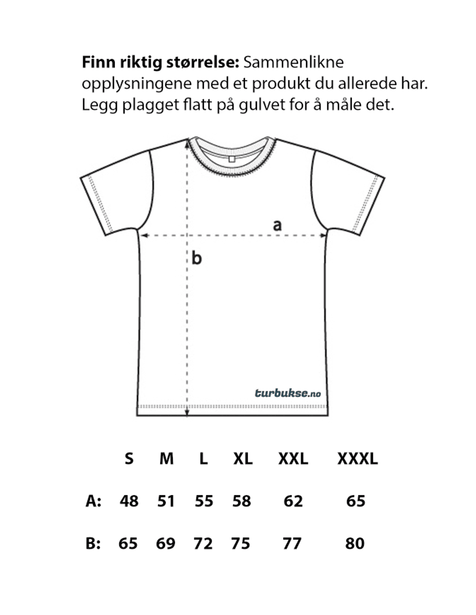 Artic North Streken 1 Blue T-skjorte herre