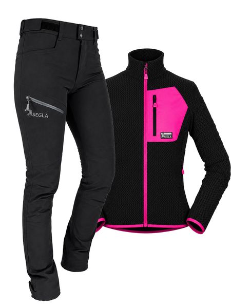 Hovedbilde Segla Breitind sort + Skaland sort/pink
