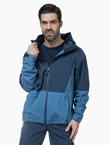 Hovedbilde Move On Lyngseidet Vanntett Jakke Blue teal/Ashes herre