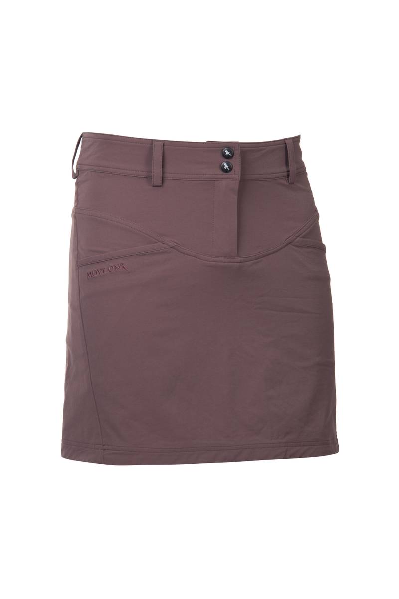 Move On søgne turskjørt Rose Taupe dame