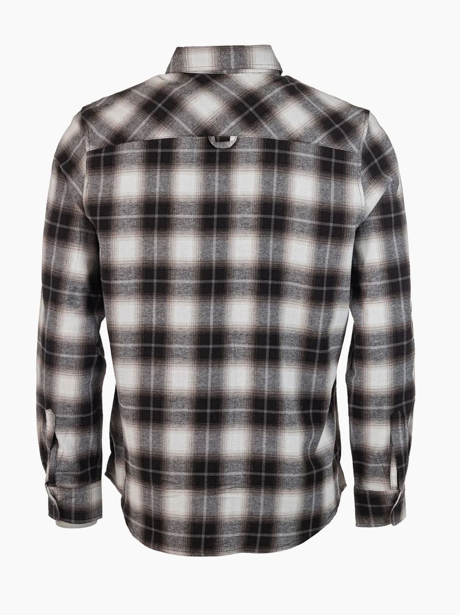 Move On Bagn flanellskjorte herre Beige/Brun