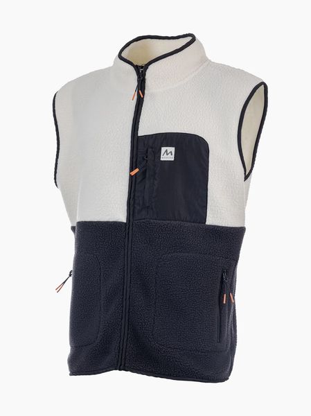 Hovedbilde Uvdal fleecevest herre Offwhite/Marine