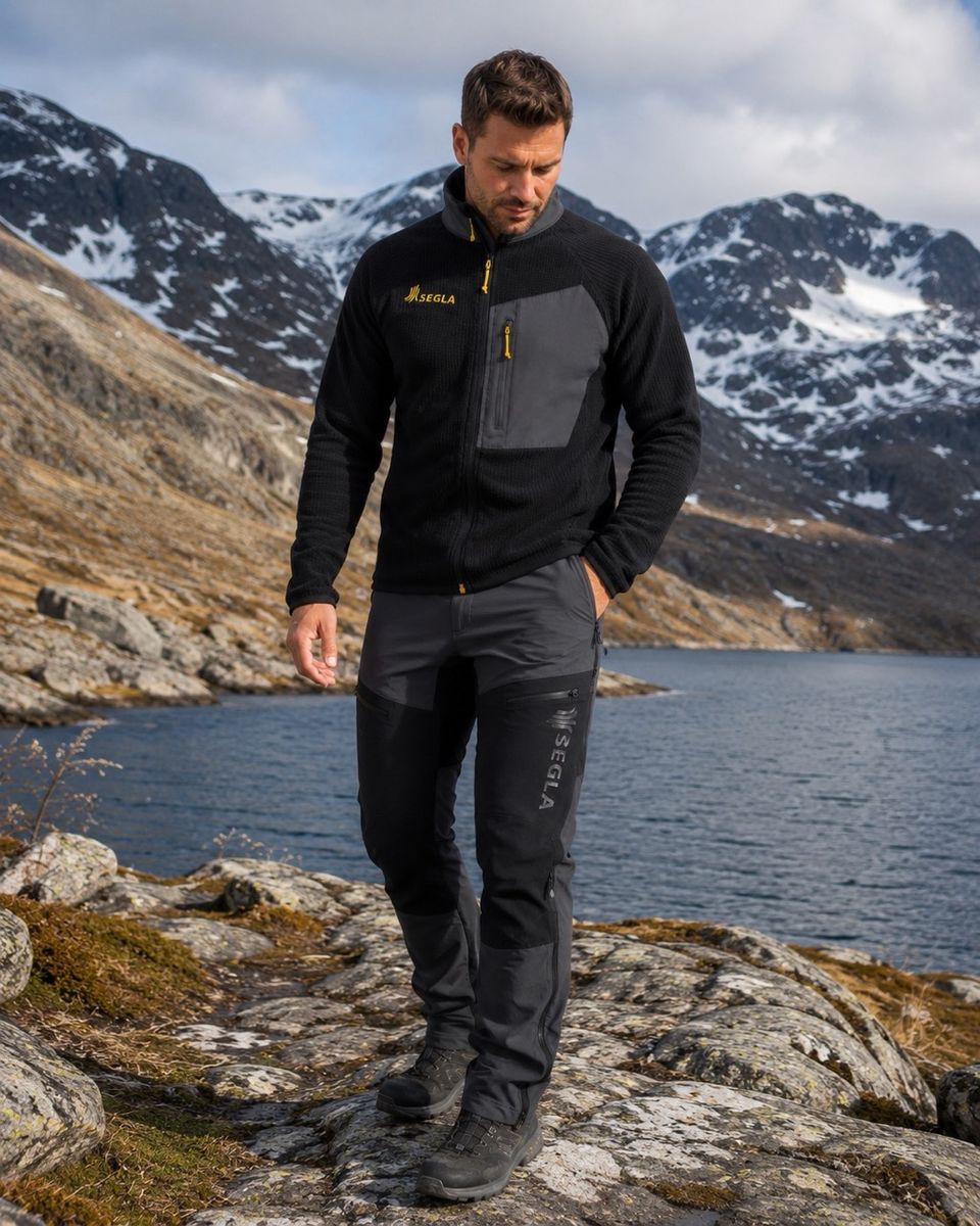 Fjordgård Pro-Hesten Sort-Sort/gul