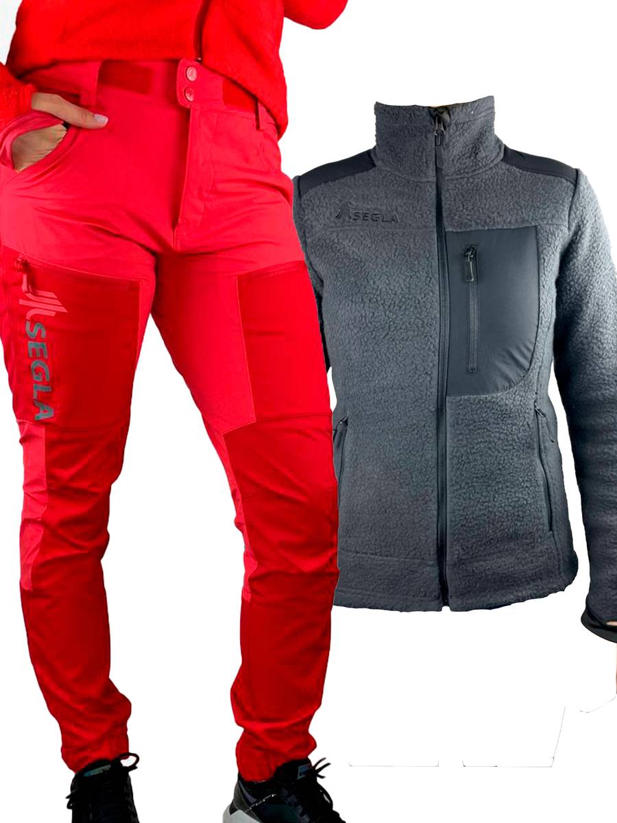 Barden+Kyle Poppy Red og Sort