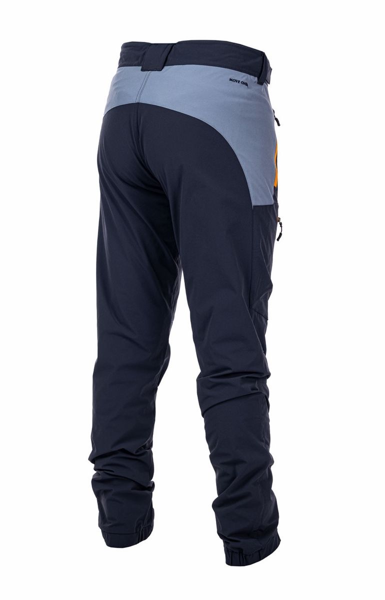 Move On Dovre Softshell Turbukse Midnight Stone/Mango Herre Strl M-5XL