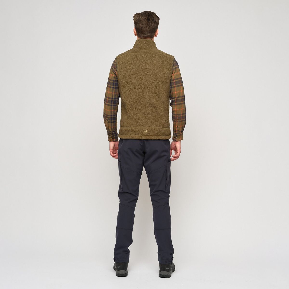 Skogstad Skåbu Pile fleece vest Ivy green herre